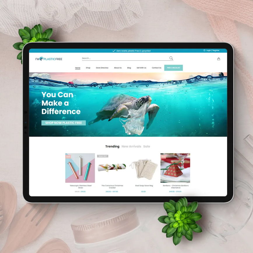 Plastic Free Ecommerce Platform